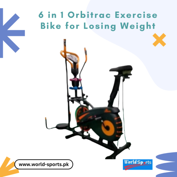6 in 1 Orbitrac Exercise Bike for Losing Weight