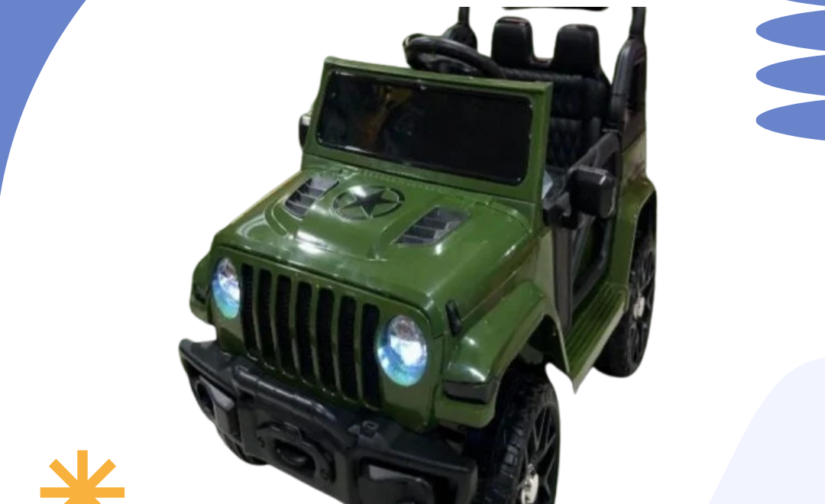 KIDS RIDE ON JEEP ARMY