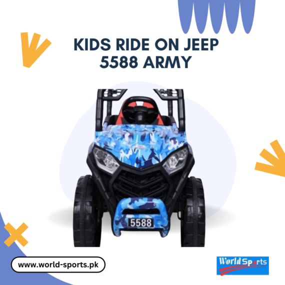 KIDS RIDE ON JEEP 5588 ARMY
