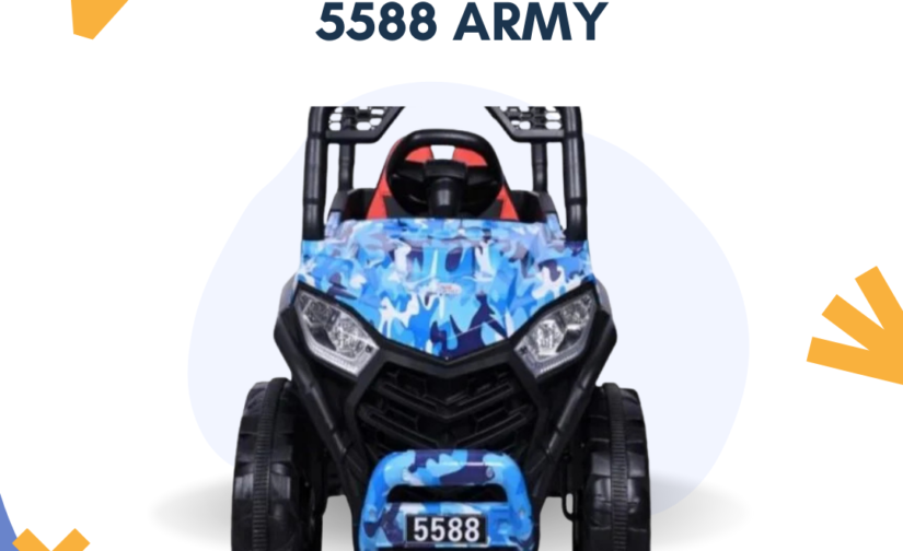 KIDS RIDE ON JEEP 5588 ARMY
