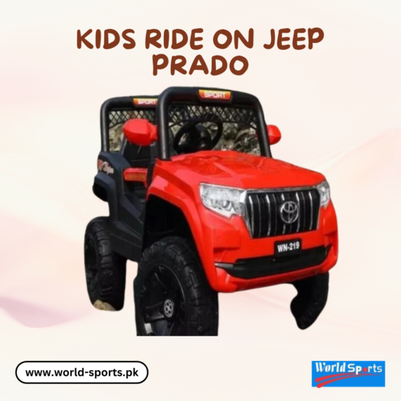 KIDS RIDE ON JEEP PRADO
