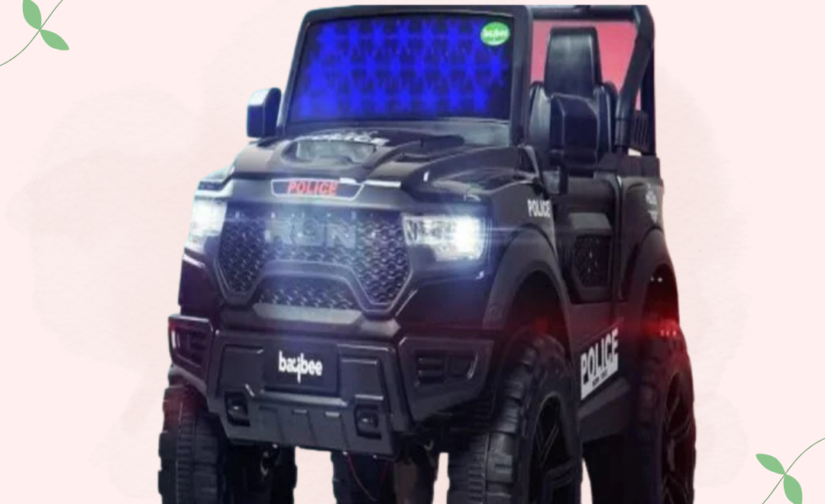 KIDS RIDE ON JEEP RUN