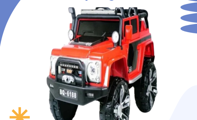 Kids Ride On Jeep High On