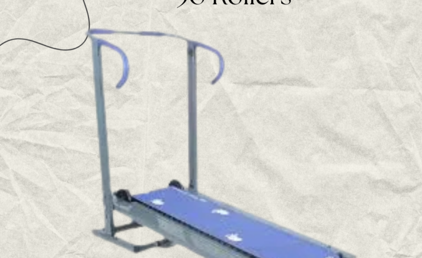 Manual Treadmill With 30 Rollers