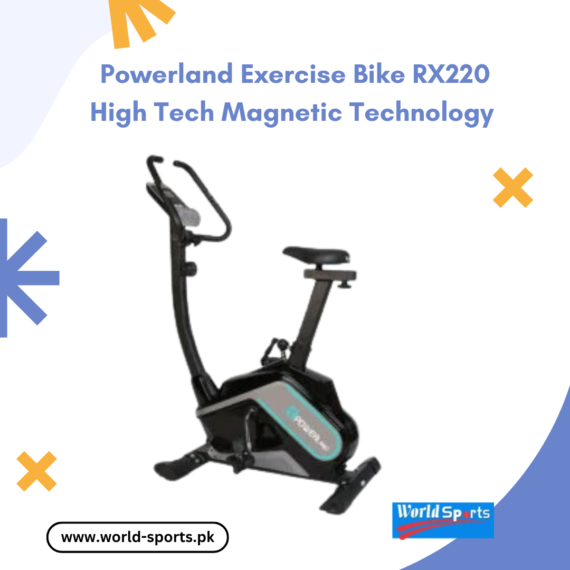 POWERland Exercise Bike RX220 High Tech Magnetic Technology