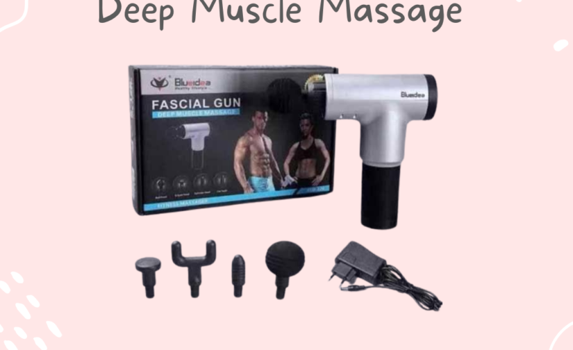 Blueidea Fascial Gun - Deep Muscle Massage Therapy