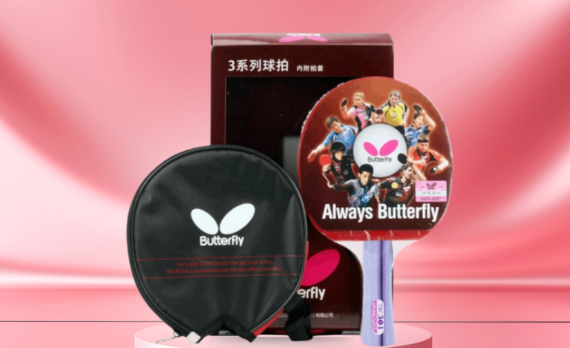 Butterfly TBC 301 Table Tennis Racket - Professional Paddle for Precision and Performance