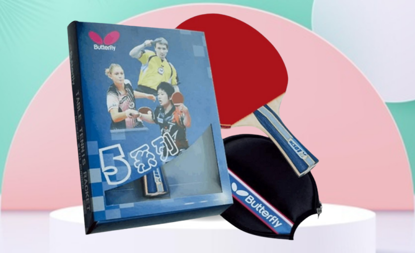 Butterfly TBC 501 Table Tennis Racket - Ultimate Paddle for Competitive Play