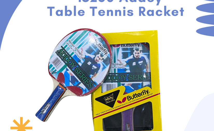 Butterfly Wakaba 15280 Addoy Table Tennis Racket - Premium Paddle for Beginners and Intermediate Players