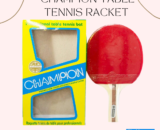 Champion Table Tennis Racket - High-Quality Paddle for All Skill Levels