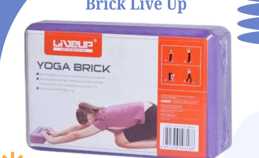 LiveUp LS3233 EVA Yoga Brick – Durable and Lightweight Support for Your Practice