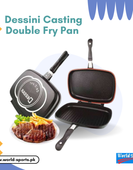 Dessini Casting Double Fry Pan – Non-Stick Cooking Made Easy