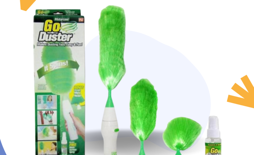 Go Duster – Motorized Cleaning Duster for Effortless Dusting