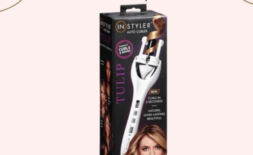 Instyler Tulip Auto Curler – Effortless Curls & Waves at the Touch of a Button