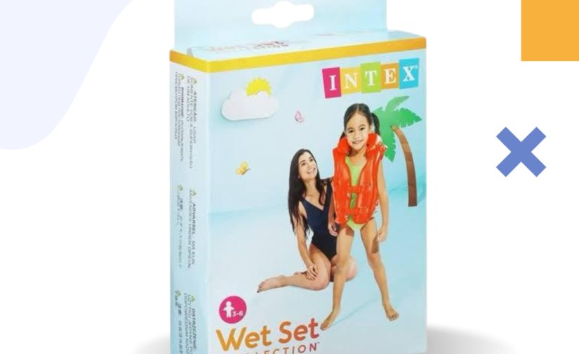 Intex 58671NP Children’s Swimming Life Jacket – Safe and Secure Swim Aid