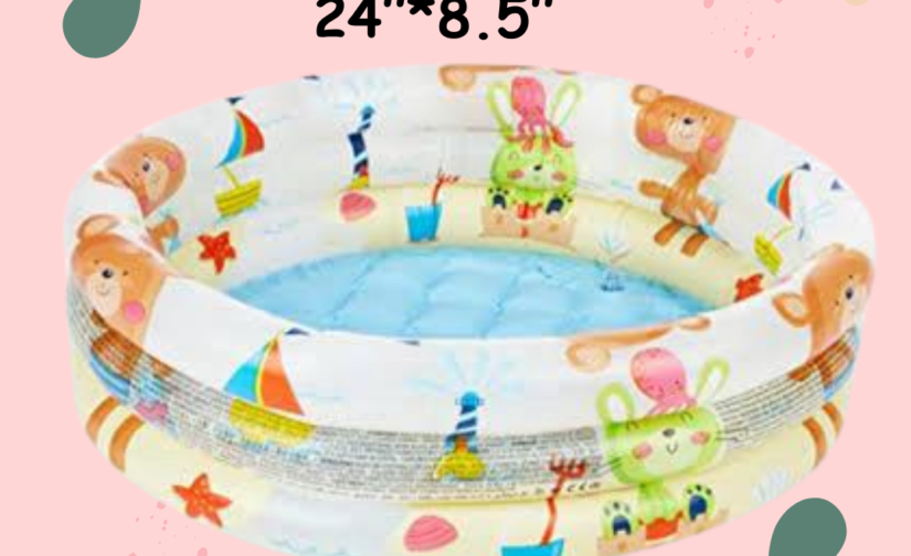 Intex Swim Pool 24” x 8.5” – Portable and Easy-to-Set-Up Family Pool