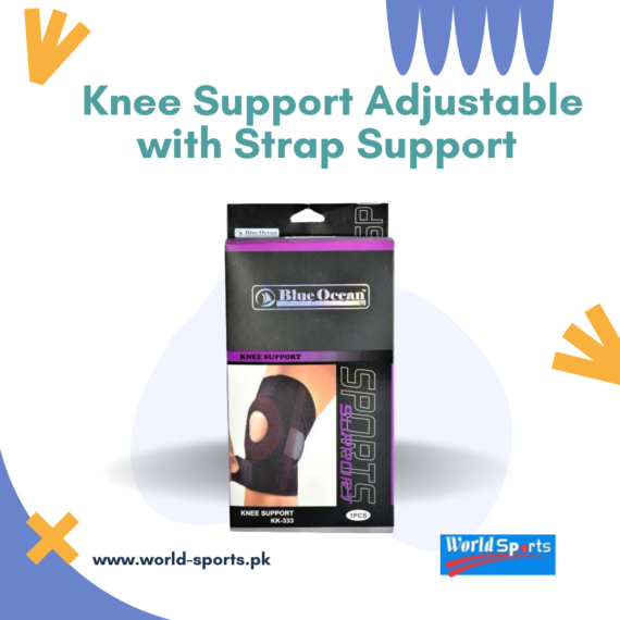 Adjustable Knee Support with Strap Support – Enhanced Comfort and Stability