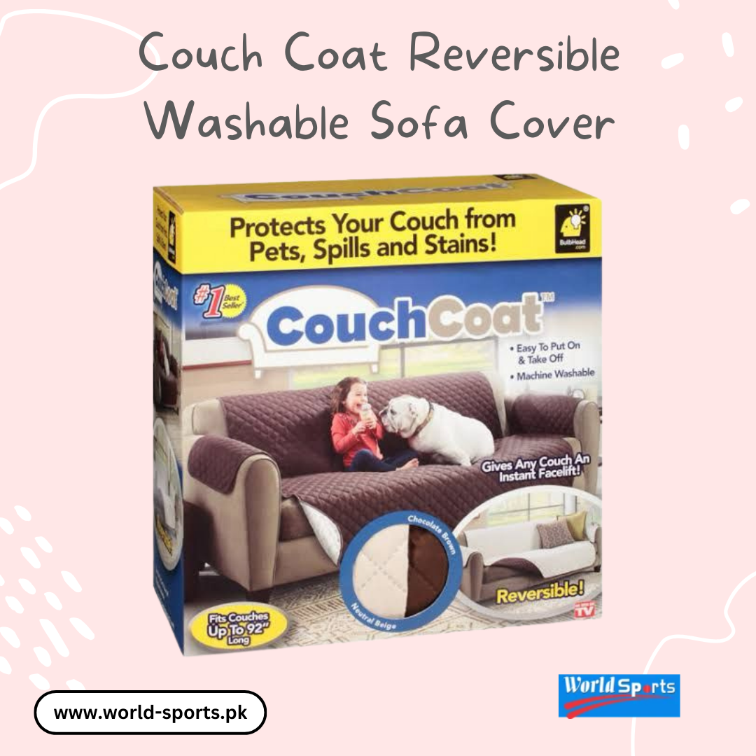 Couch Coat Reversible Washable Sofa Cover – Protect and Style Your Sofa Effortlessly