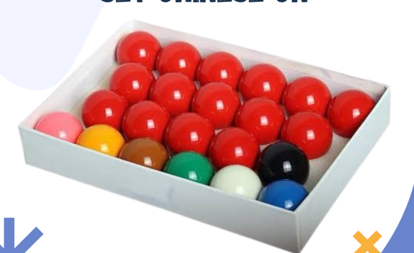 Chinese Snooker Balls Set – Premium Quality Snooker Accessories