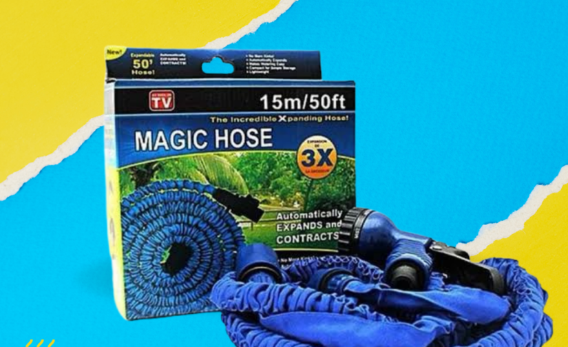Hose 50FT – Expandable, Lightweight Garden Hose with High-Pressure Spray