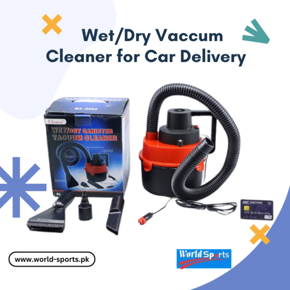 Wet/Dry Car Vacuum Cleaner – Powerful Cleaning for Your Vehicle