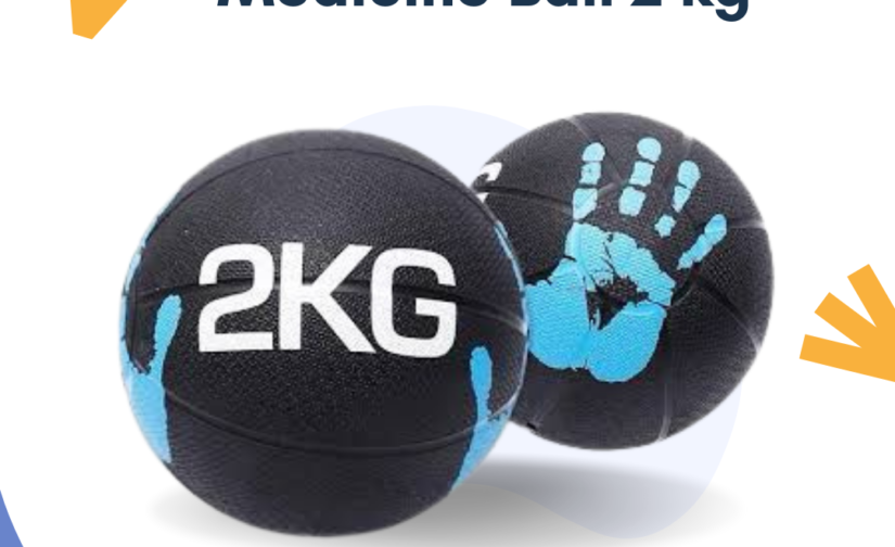 2 kg Medicine Ball – Versatile Strength Training Equipment for Home and Gym Workouts