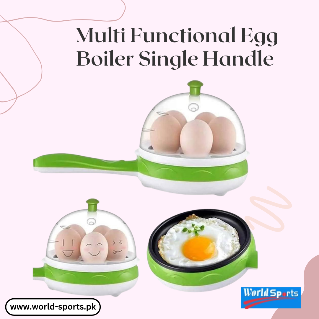 Multi-Functional Egg Boiler with Single Handle – Perfectly Cooked Eggs Every Time