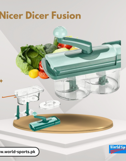 Nicer Dicer Fusion – Ultimate All-in-One Precision Food Prep System