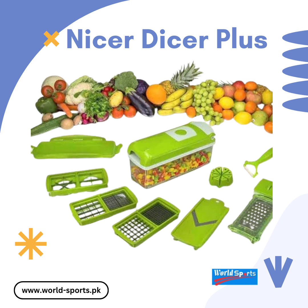Nicer Dicer Plus – Ultimate Multi-Function Food Preparation System