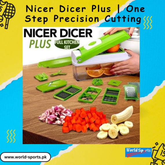 Nicer Dicer Plus – One Step Precision Cutting Kitchen Tool