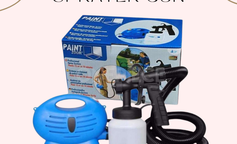 Paint Zoom Sprayer Gun – Professional, Effortless Painting Solution
