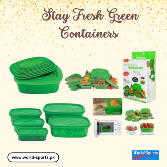 Stay Fresh Green Containers – Preserve Freshness and Extend the Life of Your Food