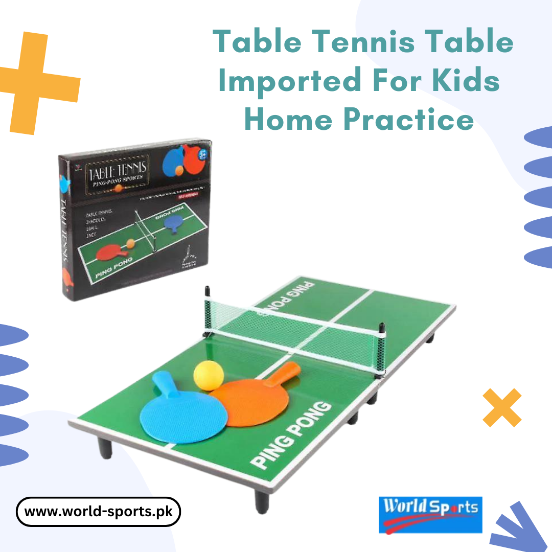 Table Tennis Table – Imported, Perfect for Kids' Home Practice