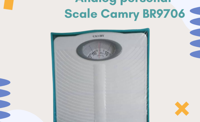 Camry BR9706 Analog Personal Weight Scale - Reliable and Classic Weight Monitoring