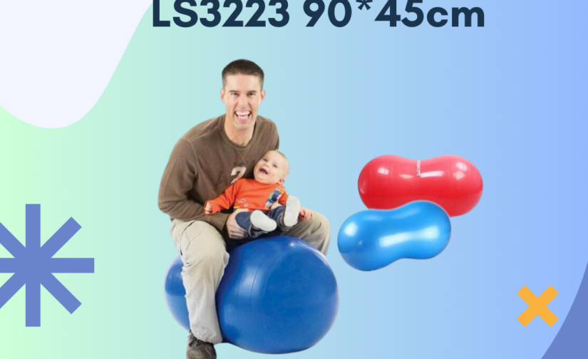 Peanut Ball LS3223 - 90*45cm for Fitness and Rehabilitation
