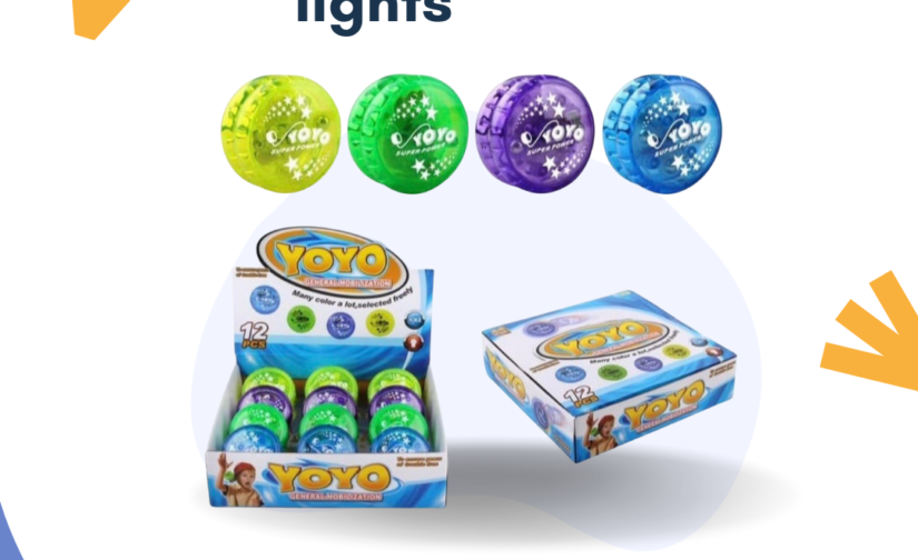 1 Pc Yoyo with Lights | LED Light-Up Yoyo for Kids and Adults