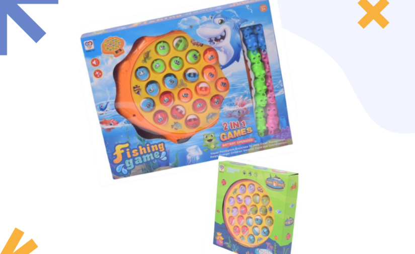 2-in-1 Fishing and Frog Game | Fun Interactive Toy for Kids - Dual Game Set