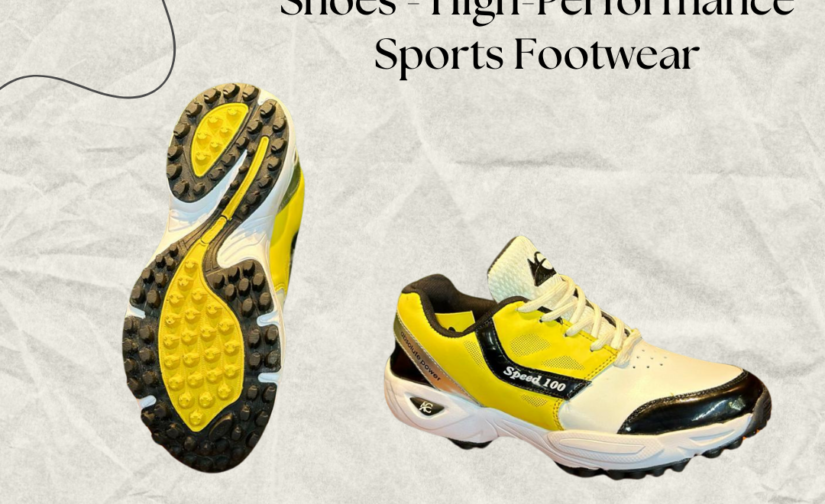 AC Speed 100 Red Gripper Shoes - High-Performance Sports Footwear