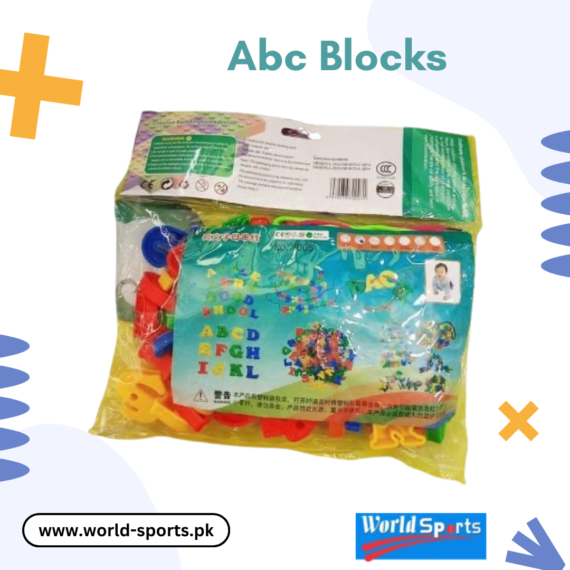 ABC Blocks for Kids | Educational Alphabet Blocks Set