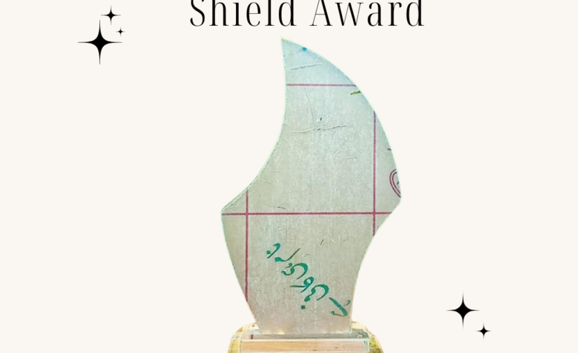 Acrylic Transparent Shield Award – Customizable Clear Acrylic Trophy for Recognition & Achievements