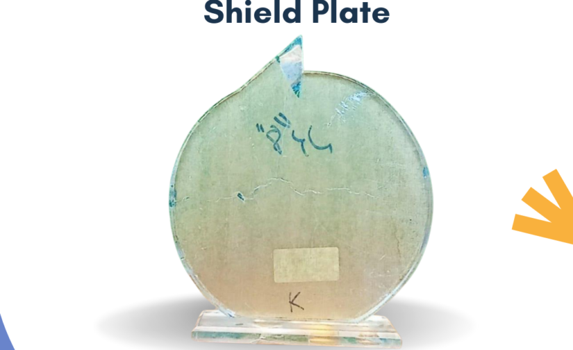 Acrylic Transparent Shield Plate – Customizable Clear Acrylic Display Plate for Trophies & Awards