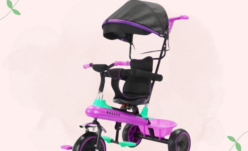 Aeroplane Stroller + Tri-Cycle Combo | 2-in-1 Kids Ride and Travel Solution