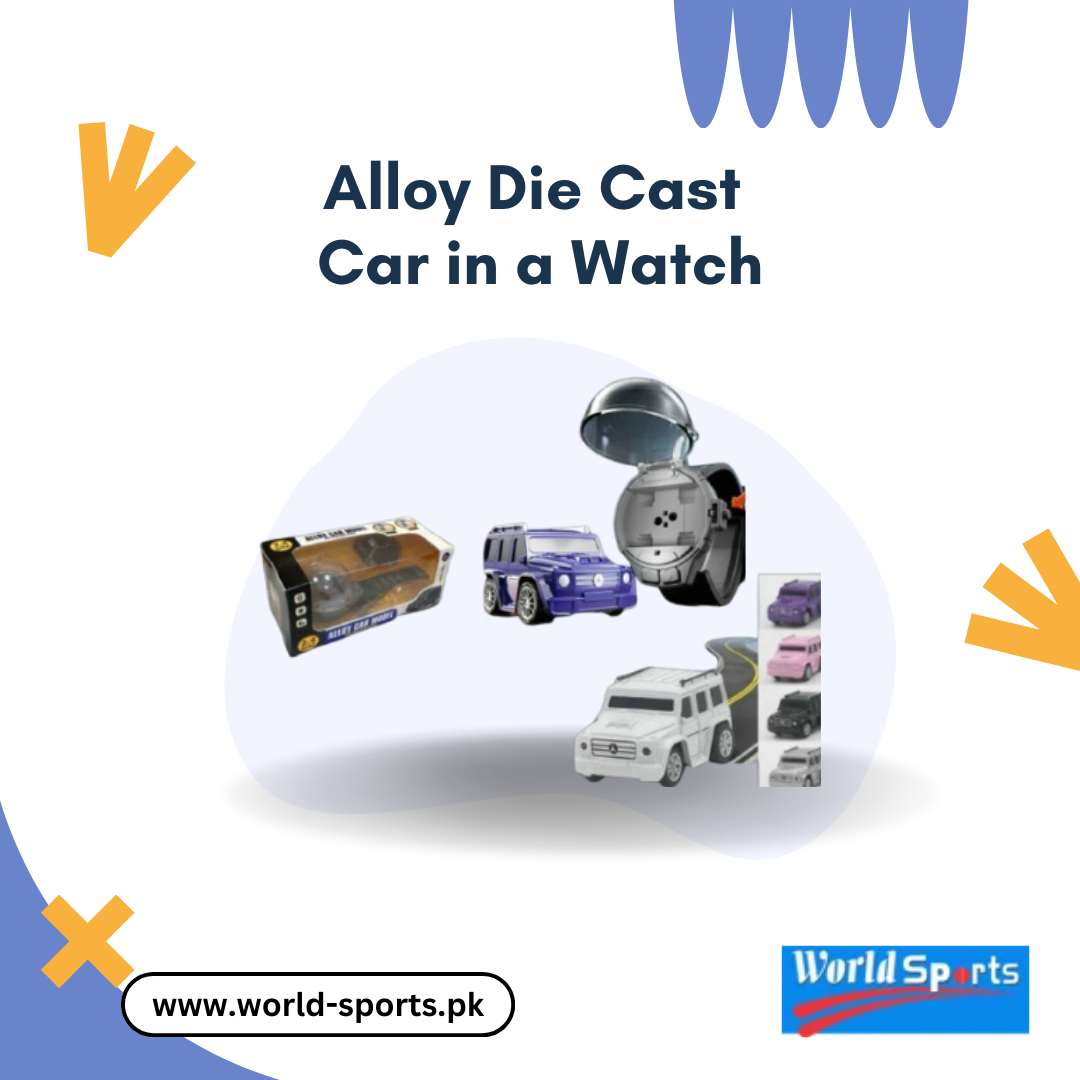 Alloy Die Cast Car in a Watch | Miniature Diecast Car Embedded in Watch