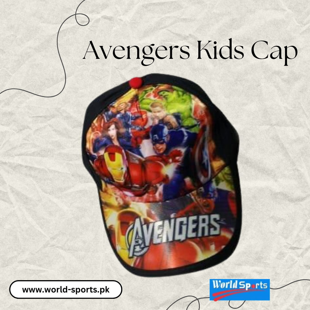 Avengers Kids Cap | Superhero Cap for Boys and Girls | Adjustable Hat