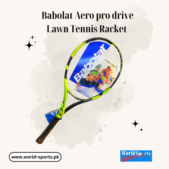 Babolat Aero Pro Drive Lawn Tennis Racket – Precision, Spin & Power for Advanced Players