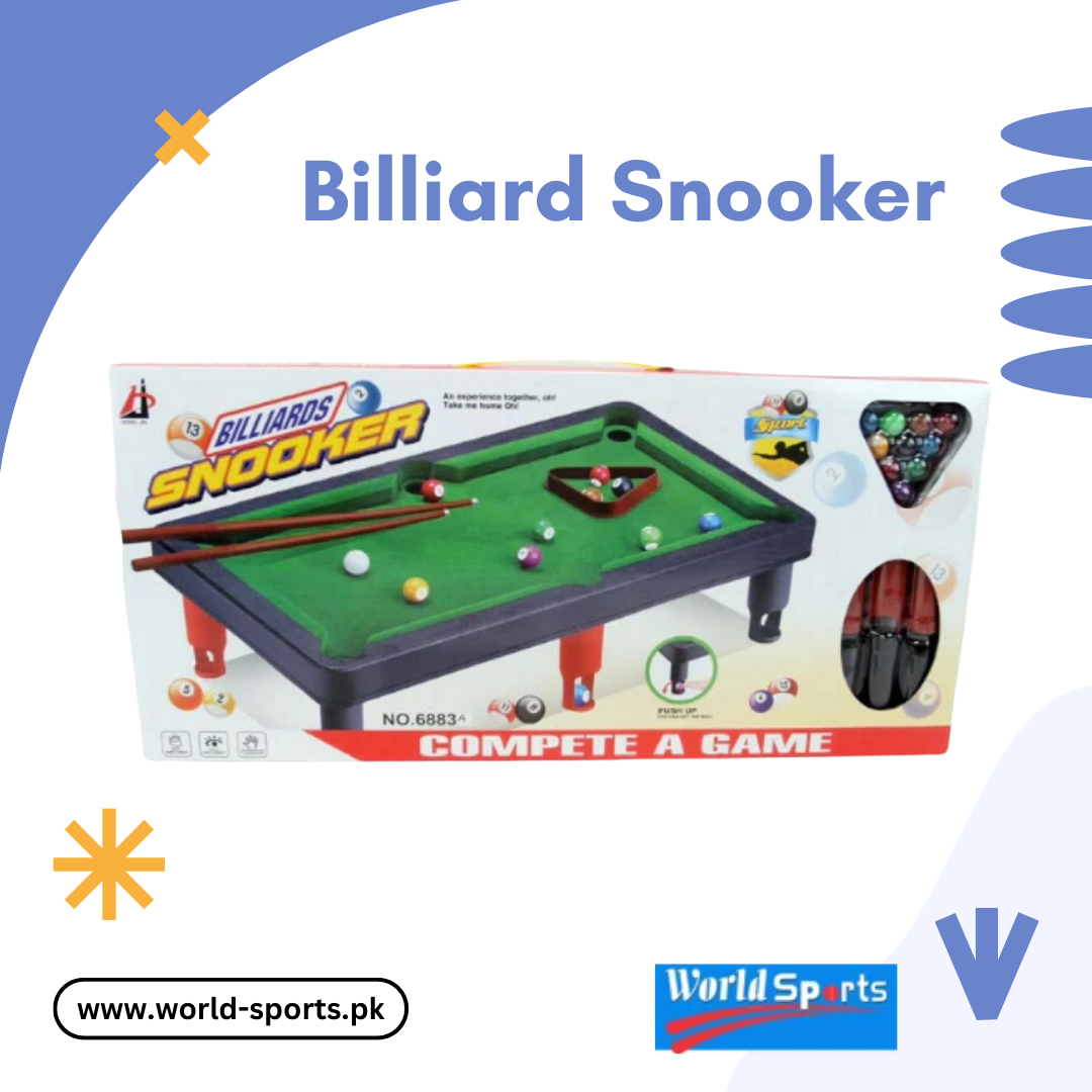 Billiard Snooker Set | Professional Snooker Table Set with Cues, Balls & Accessories
