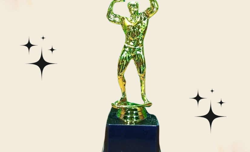 Bodybuilding Statue Award – Premium Muscle Trophy for Fitness & Strength Achievement