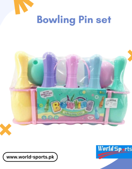 Bowling Pin Set | High-Quality 10 Pin Bowling Set for Home or Outdoor Play | Durable & Fun