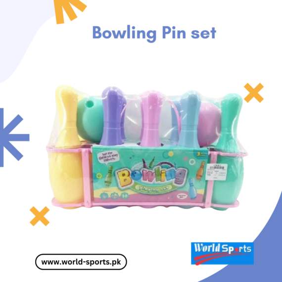 Bowling Pin Set | High-Quality 10 Pin Bowling Set for Home or Outdoor Play | Durable & Fun