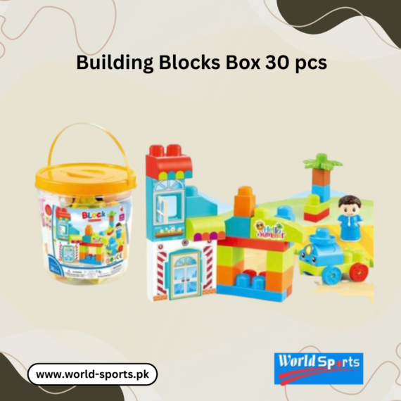 Building Blocks Box 30 Pcs | Creative Educational Toy for Kids | STEM Learning Blocks